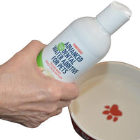 Dog Advanced Dental Water Additive Removes Tartar and Plaque and Reduces Periodontal Disease for Your Dog or Cat. The Most Advanced Dental Water Additive for Healthy Teeth, and Gums
